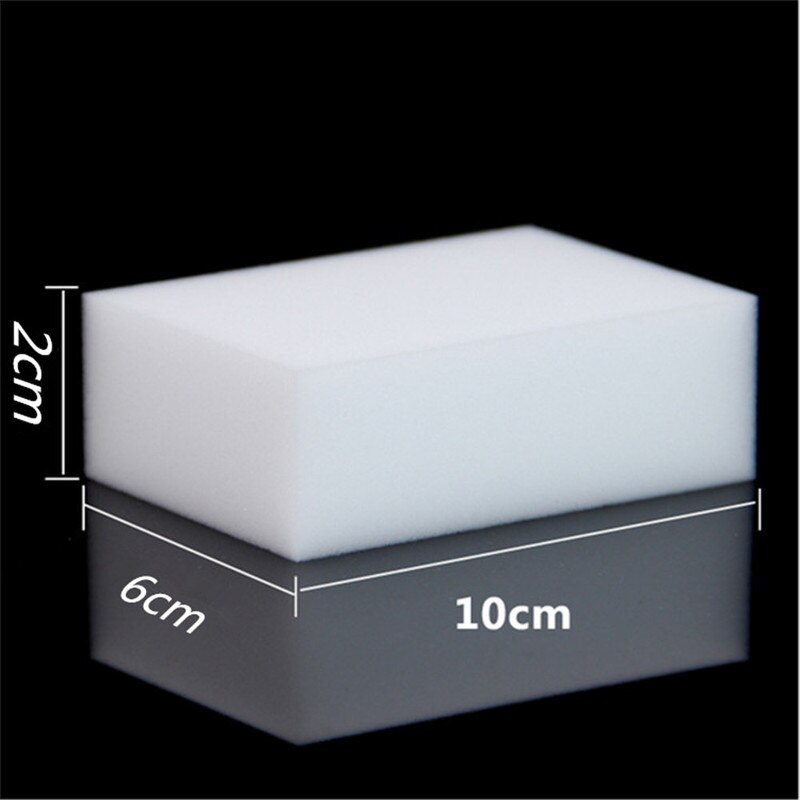 Borrador de esponja blanca, borrador de esponja mágico para utensilios de cocina, accesorio limpio para baño de oficina, herramienta Nano para limpieza de platos, accesorios de cocina