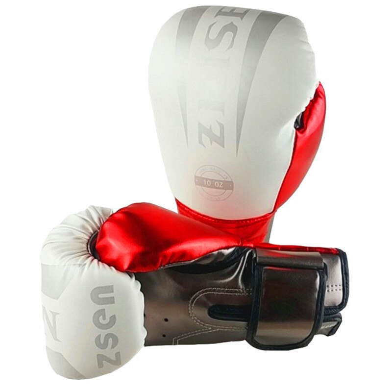 10 oz mma kick luvas de boxe couro do plutônio karate muay thai guantes para kickboxing sparring equipamentos de treinamento de perfuração