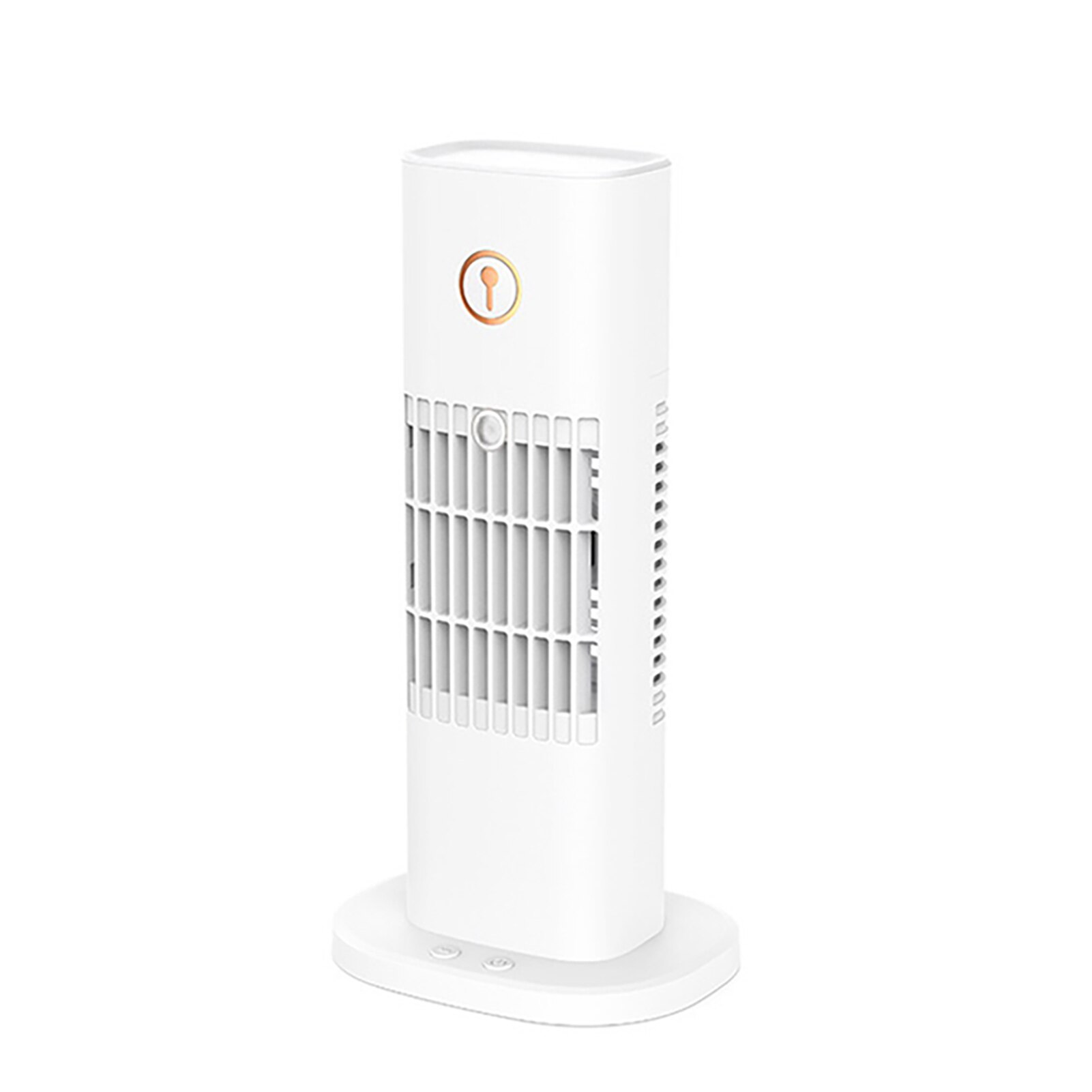 Portable Air Cooler Desktop Super Quiet Mini Air Conditioner Ice Air Cooler Fan for Home Office Room LB88: white