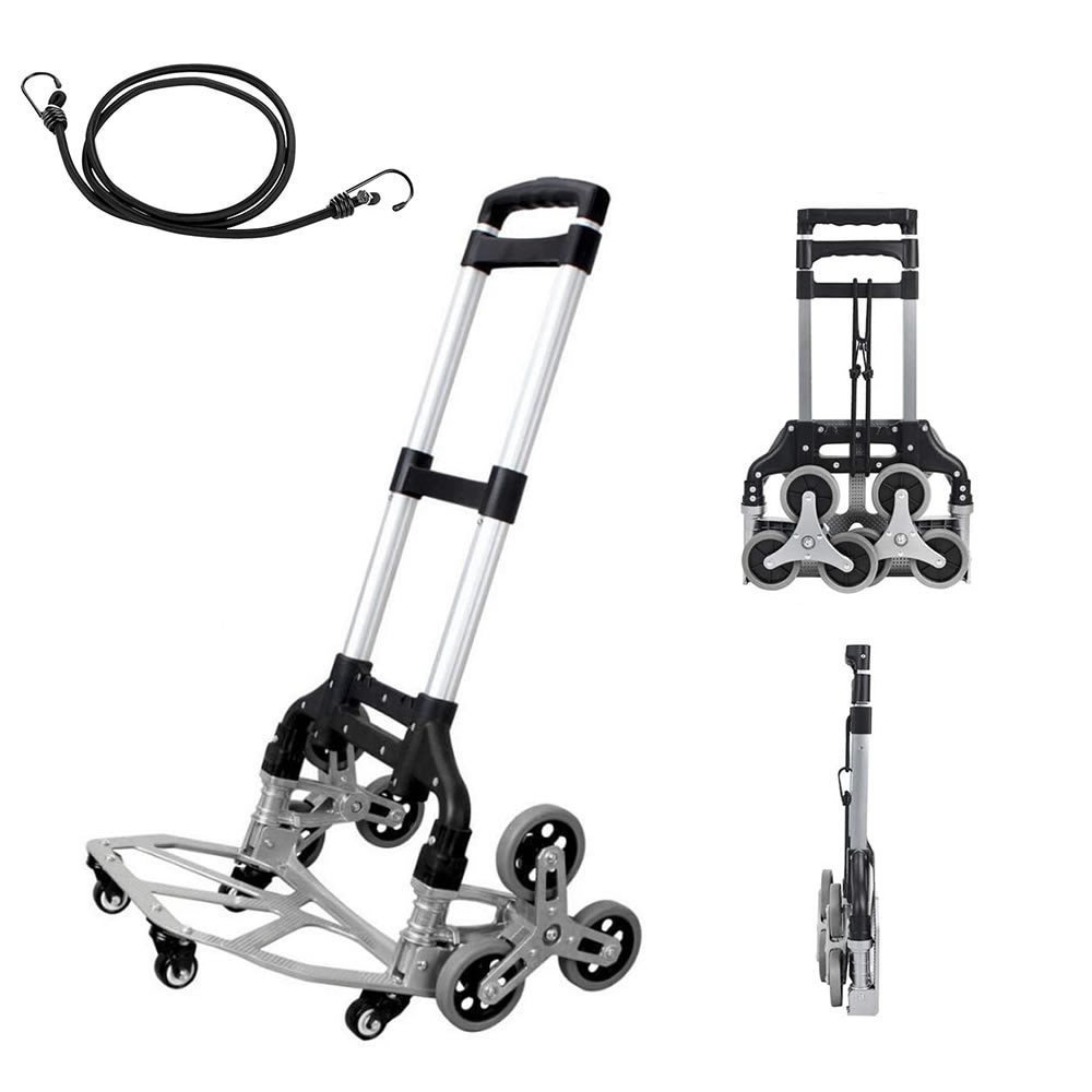 Camión de escalada plegable portátil, carrito con capacidad para llevar equipaje, refrigerador, muebles grandes