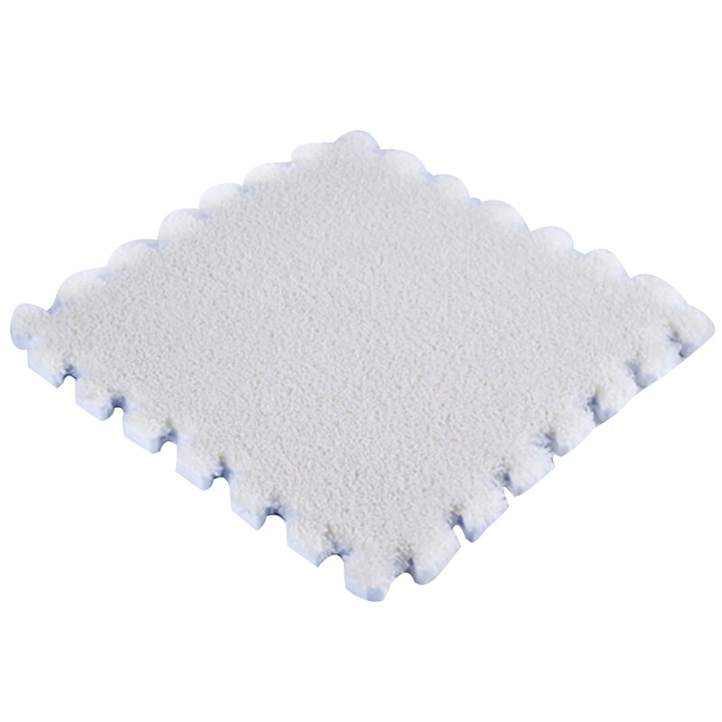 1pc 30*30CM épissage verrouillage mousse peluche tapis bébé jouer coussin salon chambre tapis tapis maison tapis de sol: Vert clair