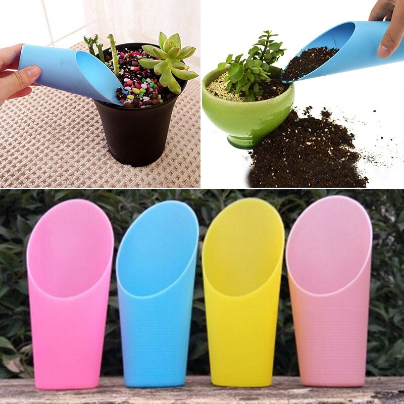 Plastic Bucket Shovel Tube Shovel Fleshy Shovel Soil Cup Shovel Bucket Special Shovel Micro-Landscape Planting Tools Garden Tool