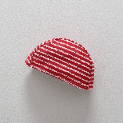 Girls Swimming Caps 2-8years Swim Hats Printed Floral Style Swimming Caps Children CZ1023: Red