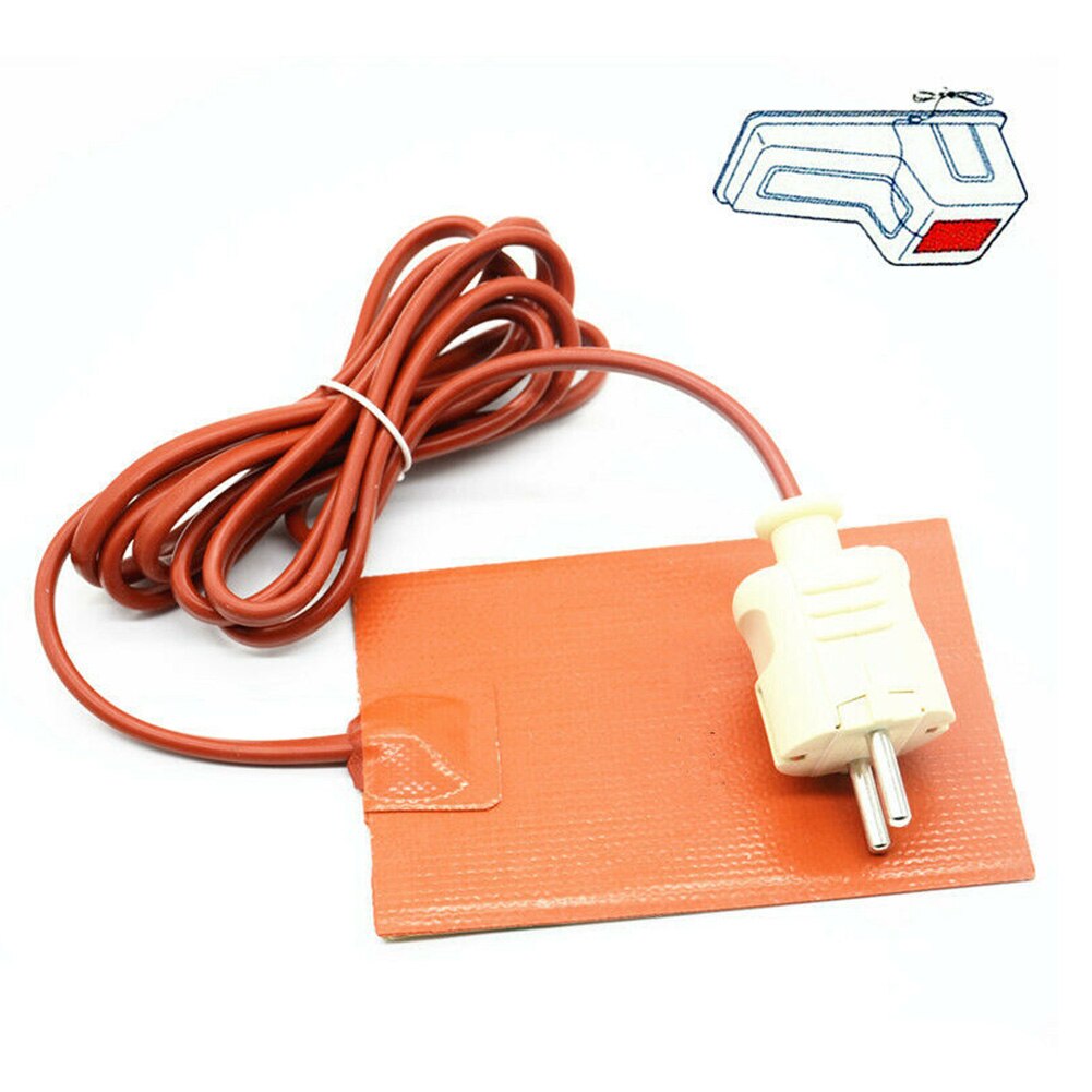75W Antifreeze Hydraulic Tank Engine Heating Pad Tool Flexible Waterproof Accessory Thermal Universal Car Uniform Temperature