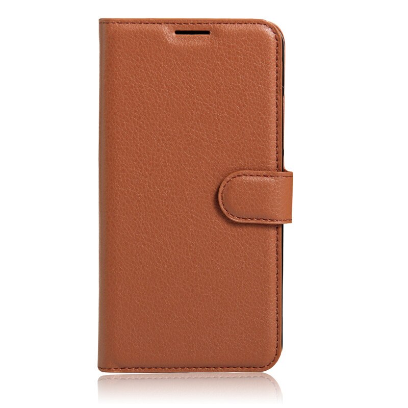 Para Huawei Honor 5C cartera caso cubierta del cuero del tirón PARA EL Huawei Honor 5 C 5C 5,2 TPU Shell Euro teléfono caso las cocas: No Fingerprint Hole / Brown