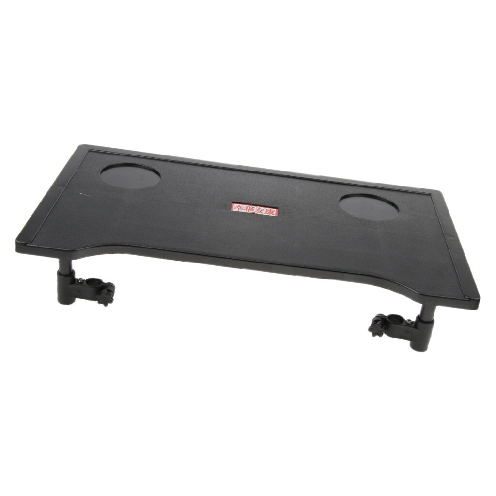 Removable Wheelchair Tray - Light-weight & Sturdy ABS Materials - Wheelchair Lap Tray, Wheelchair Table - Black