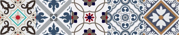 3D Arabische Stijl Retro Tegel Floor Sticker Keuken Badkamer Taille Lijn Muurstickers Zelfklevend Vinyl Waterdichte Poster Thuis D: 2 / 10x50cm
