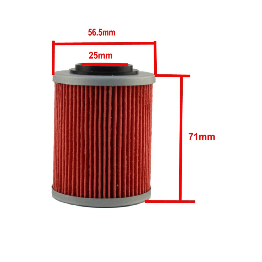 Olie Filter 1000 Voor Can-Am Bombardier DS650 Commander Renegade Outlander 400 500 650 800 500 570 850 850R 1000 1000R BOMBARDIER: 1 pc