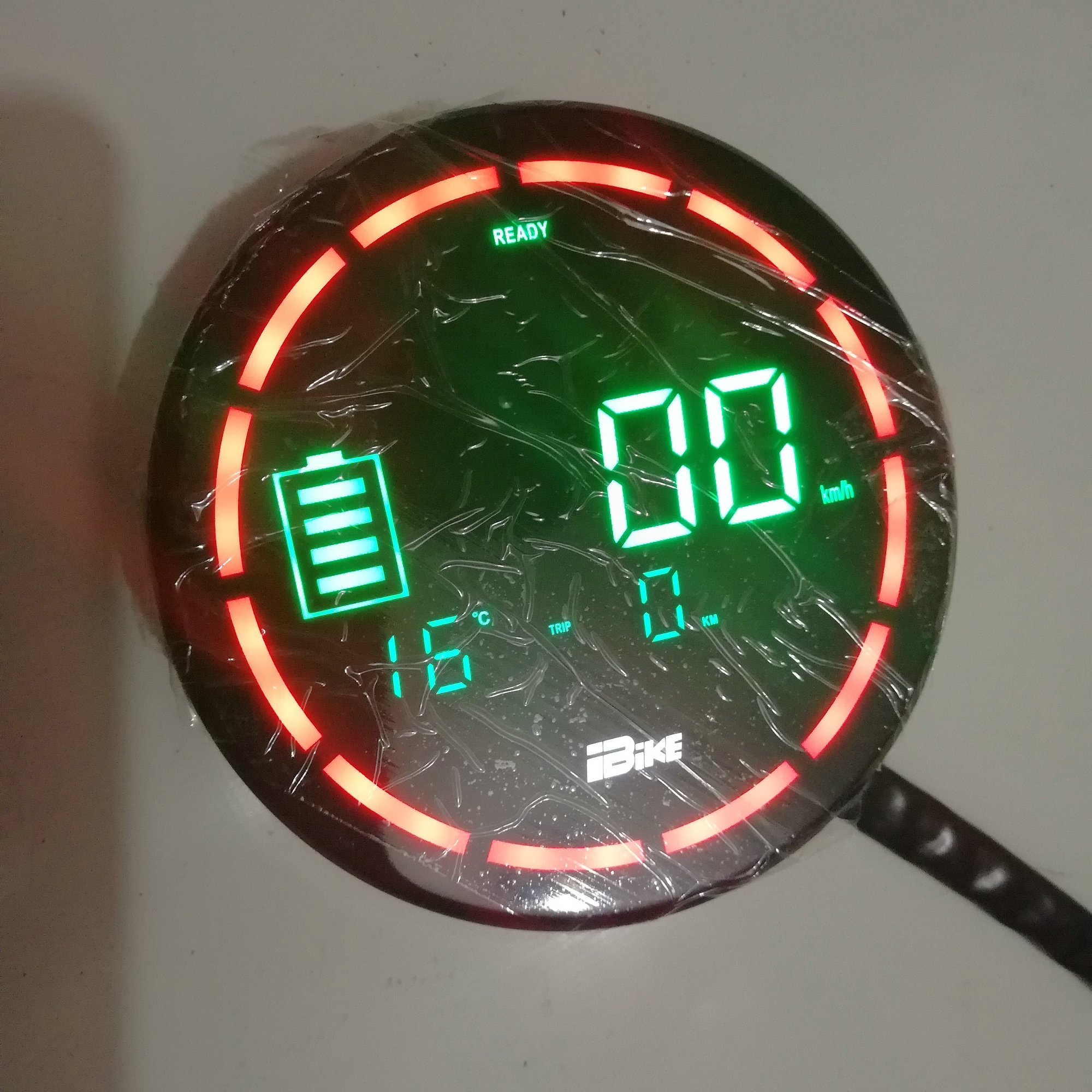 speedometer+48v60v72v LCD DISPLAY WITH clip+battery power/level indicator electric scooter PARTS instrument e-bike MTB dashboard