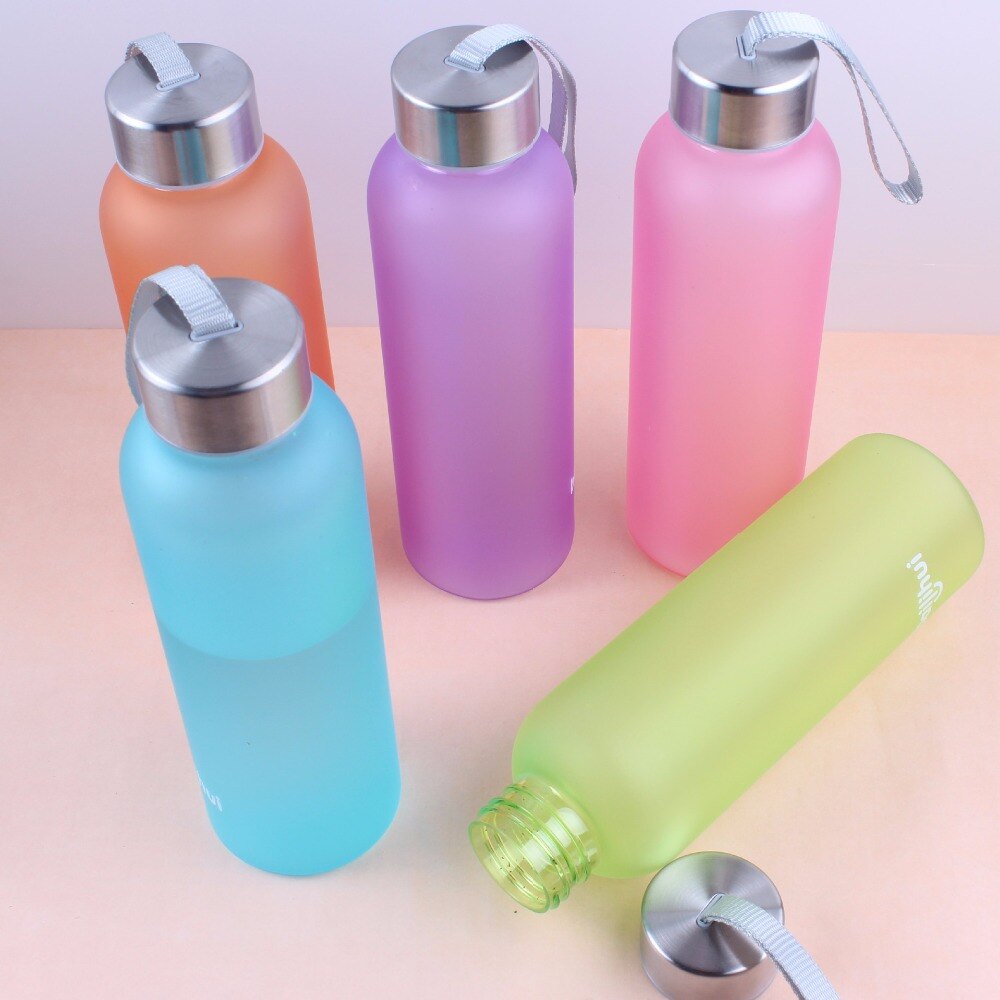 Plastic Tour Water Bottle 600ML gym Drink Water Bottles Protein Shaker Sport Drinking Water Bottle Infuser