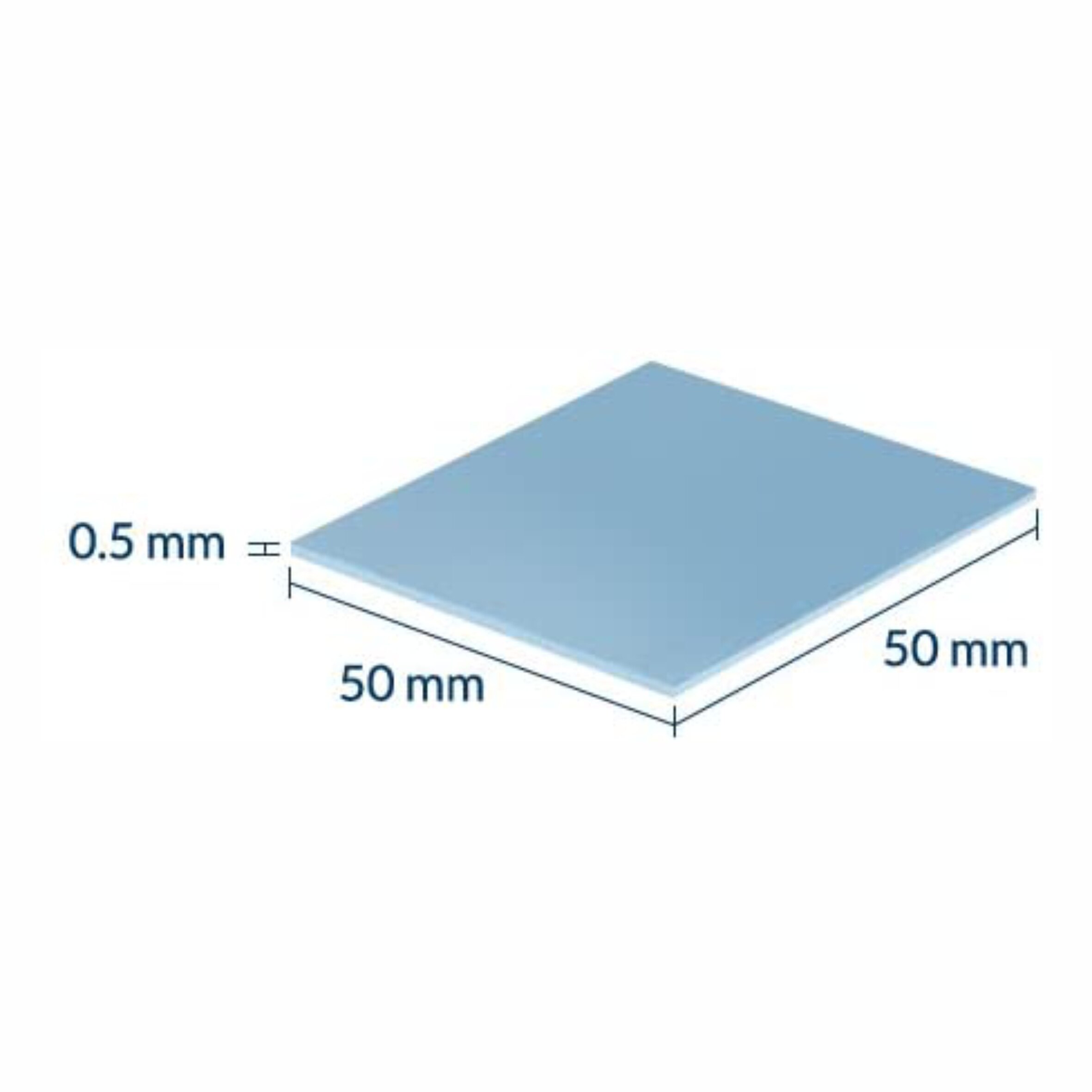 ARCTIC Thermal Pad 6.0 W/mK 0.5mm 1.0mm 1.5mm Thermal Mat 50x50mm 145x145mm High Efficient Thermal Conductivity Thermal pad