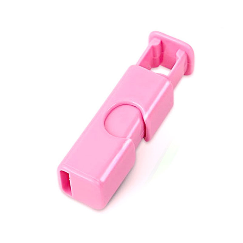 1/3Pc pinzas de cierre de tentempié para los paquetes de sellador de bolsas alimentación conservar la frescura de almacenamiento de alimentos bolsa Clips accesorios de cocina: Pink 1pcs