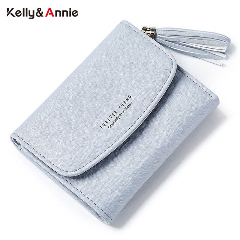 Tassel Women's Wallet With Card Holder Coin Purse Short Wallets Female Brand Ladies Purse Cover Carteira