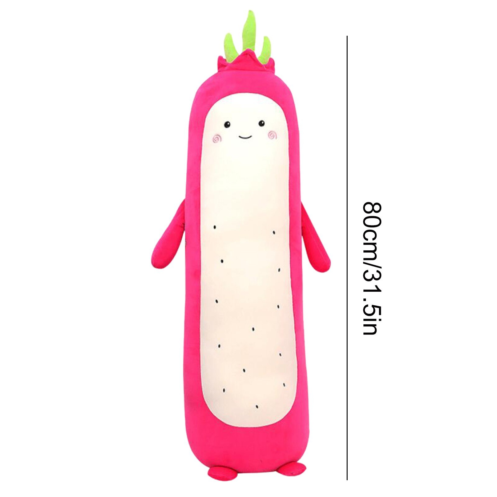 Leuke Draak Fruit Knuffel Gevuld Fruit Pitaya Dol Knuffel Dier Ornamenten Moederdag