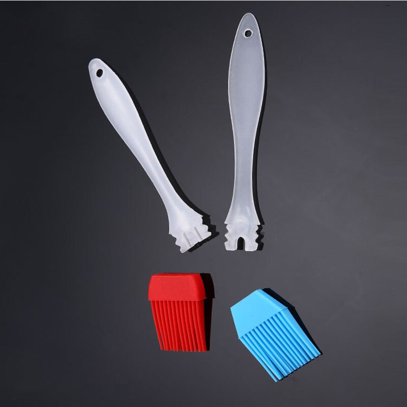 Brosse à Gel de silice haute température, outil de cuisson pour Barbecue, poignée en PP, outils de cuisine pour BBQ, 1 pièces