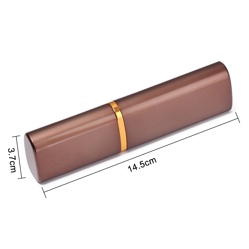 Kvinder mænd bærbare mini aluminiumoxid blyant briller boks metal mini bærbare læsebriller solbrille etui briller protecto