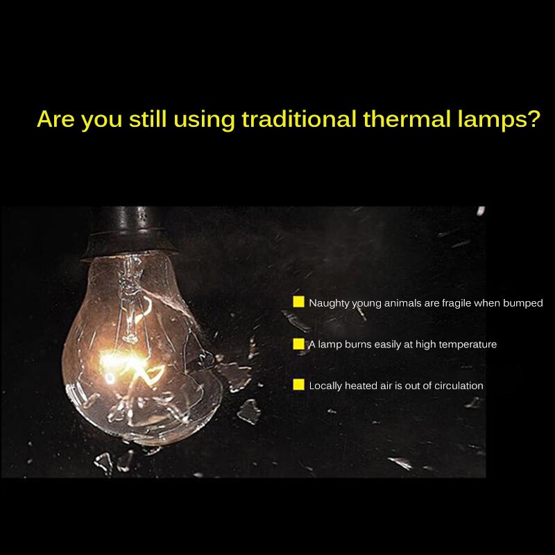 Lampe chauffante réglable pour incubateur, outil agricole, régulateur de température, pour poules, oiseaux, poussin
