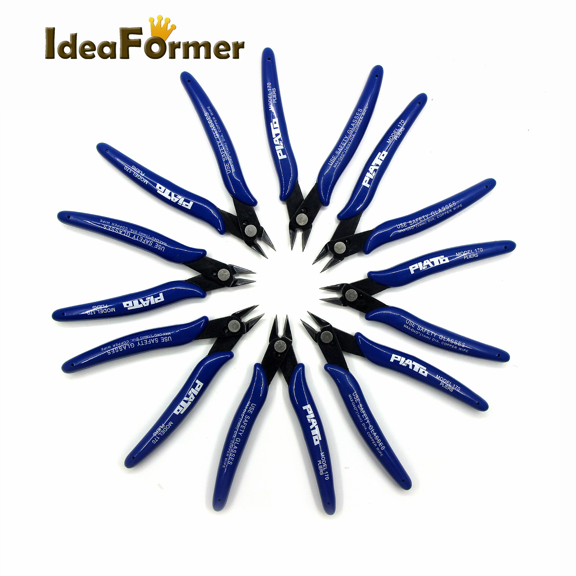 5 Stck Zange Plato 170 Elektrische Draht Kabel Schneider 170 Diagonale Zangen Seite schnippelt Edelstahl Zange Hand Werkzeuge