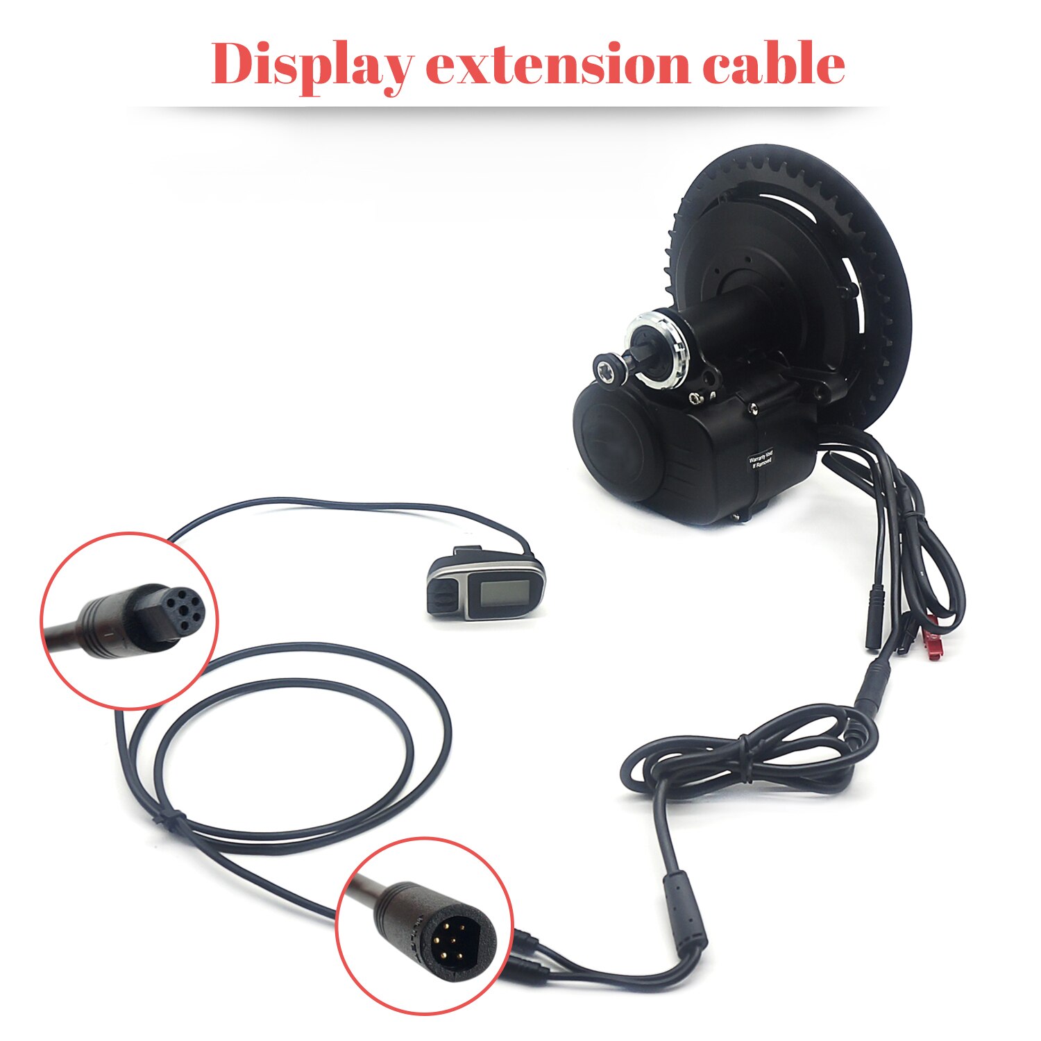 TongSheng Extension Cable for Display Speed Sensor TSDZ2 Mid Drive Motor ebike conversion kit