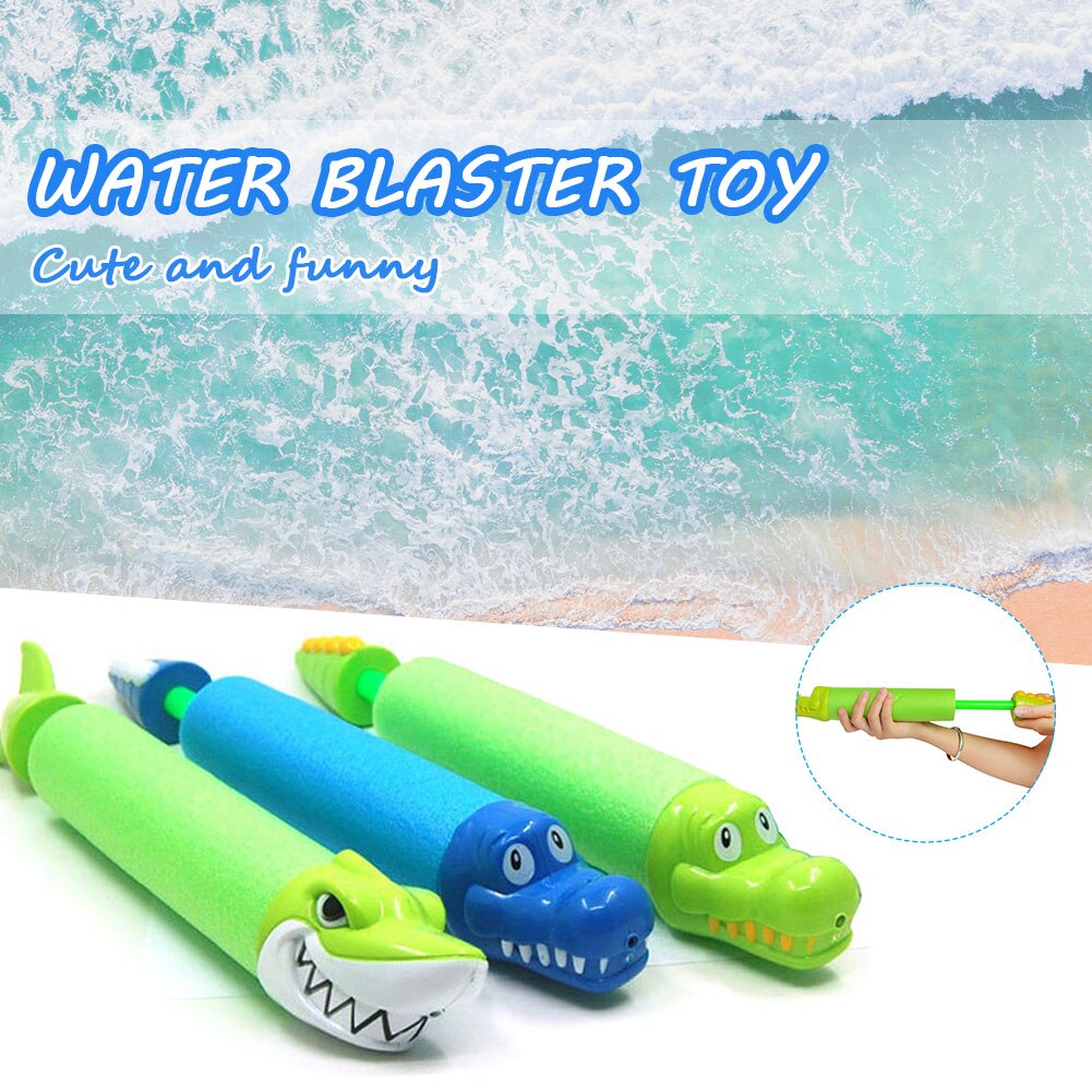 Crocodile Swimming Pool Interactive Playing Water Blaster Pearl Cotton Bathroom Summer Pull Out Shooting Beach Practical
