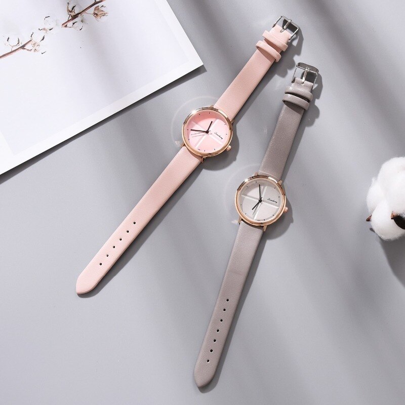Exquisite Eenvoudige Stijl Vrouwen Horloges Kleine Mode Quartz Dames Horloge Top Meisje Armband Horloge
