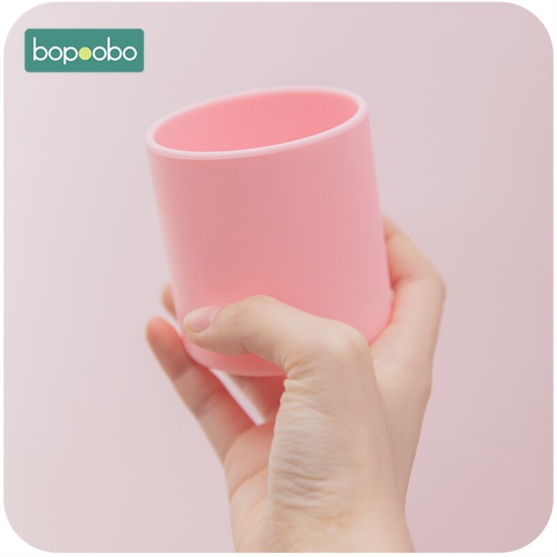 10 stuks baby siliconen beker voedselveilige siliconen voedingsbeker baby peuter kinderen servies drinkbeker bpa-vrij hittebestendig