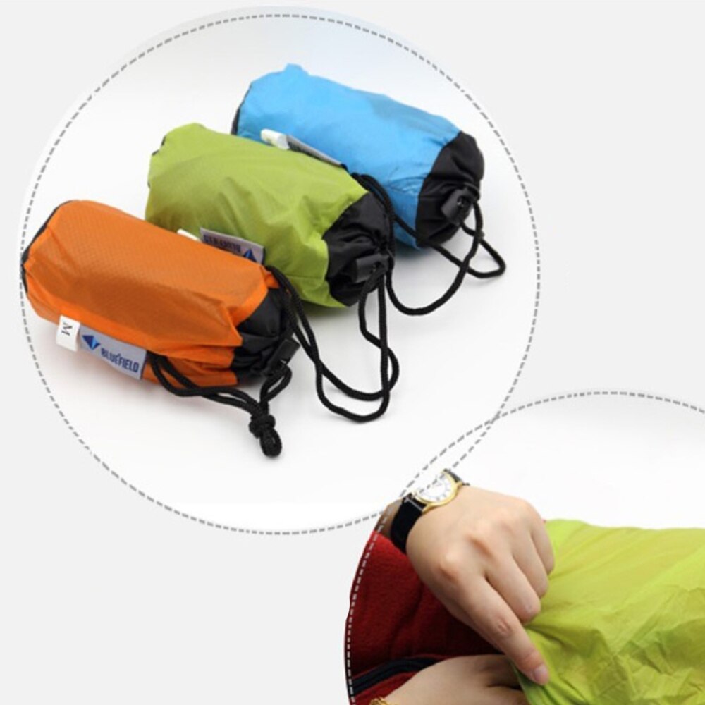 Lightweight Bag Sleeping Bag Comfortable Camping Sleeping Pouch Simple Tent Camping Tools for Hiking Outdoor (Green,