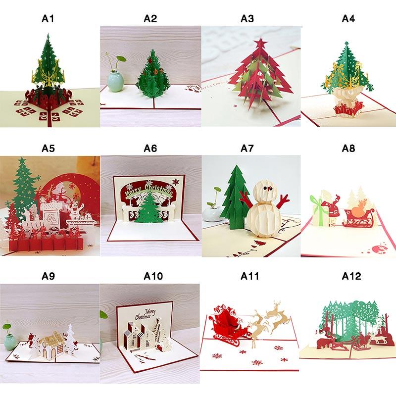 1 stücke Weihnachten Diy Nachricht Andenken Geburtstag Festival Hochzeit p84 Gruß Karte