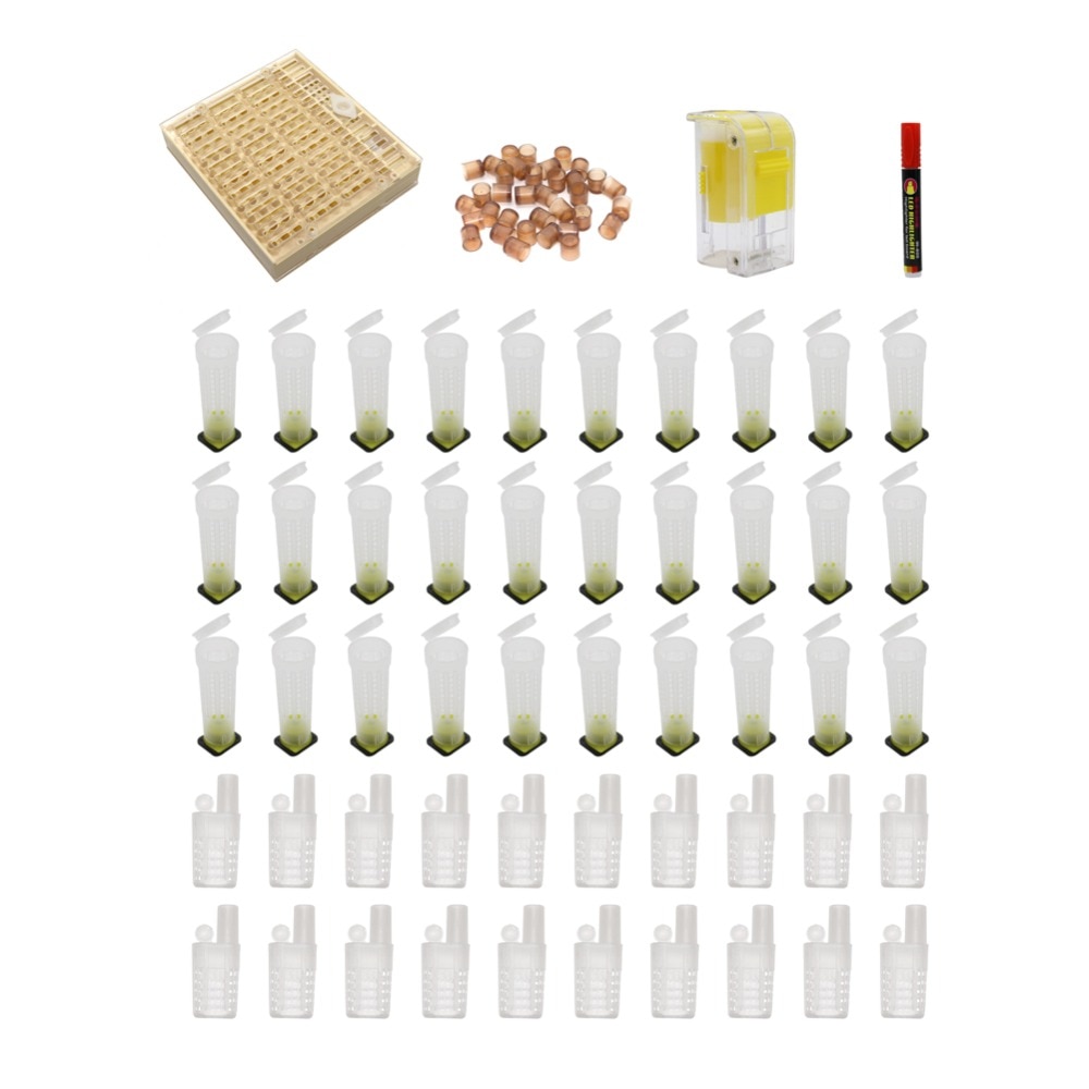 Beekeeper Tool Set Cell Cups Queen Rearing System ... – Vicedeal