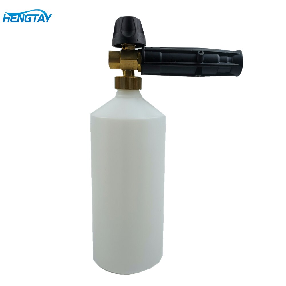 Adjustable Foam Cannon I Liter Bottle Snow Foam Lance with foam nozzle replacement Foam Blaster for Pressure Washer Gun
