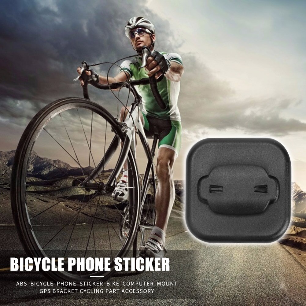 Fiets Telefoon Sticker Bike Computer Mount Gps Beugel Voor Bryton Zwart