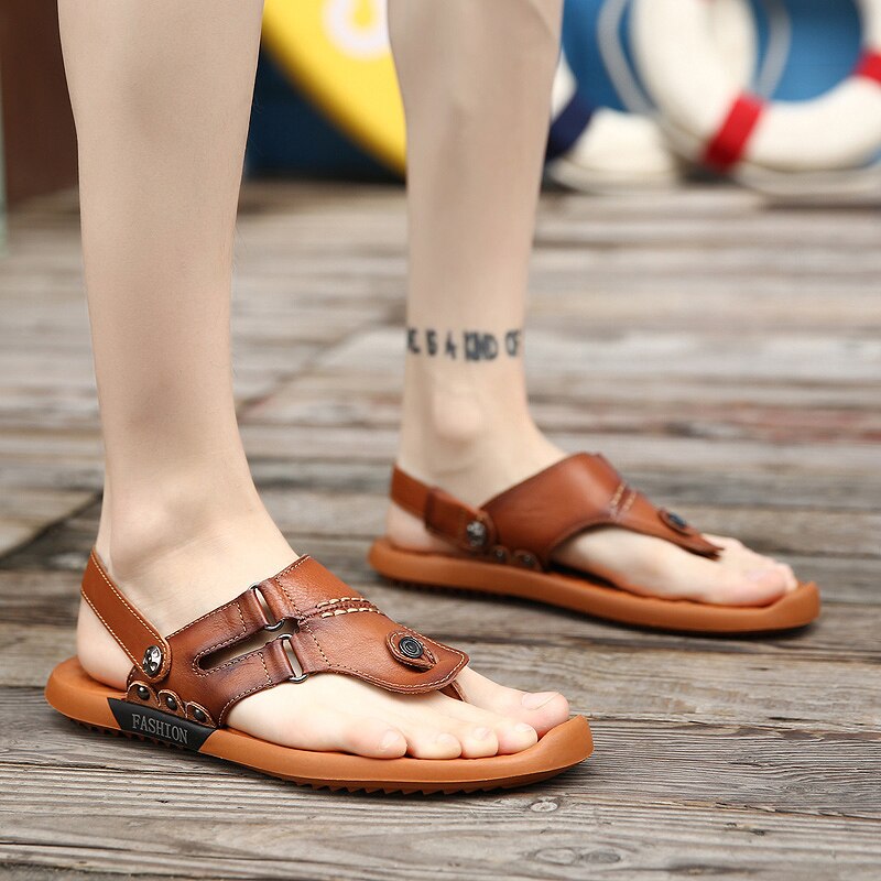 sport summer sandel sandale romanas hollow beach work sandals owens water for couro slide man sandles sandalia playa