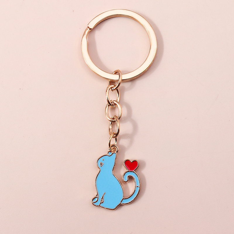 Mooie Email Panda Sleutelhanger Dier Sleutelhanger Voor Mannen Vrouwen Sleutelhanger Handtas Hangers Charme Diy Kid 'S Sieraden: T88