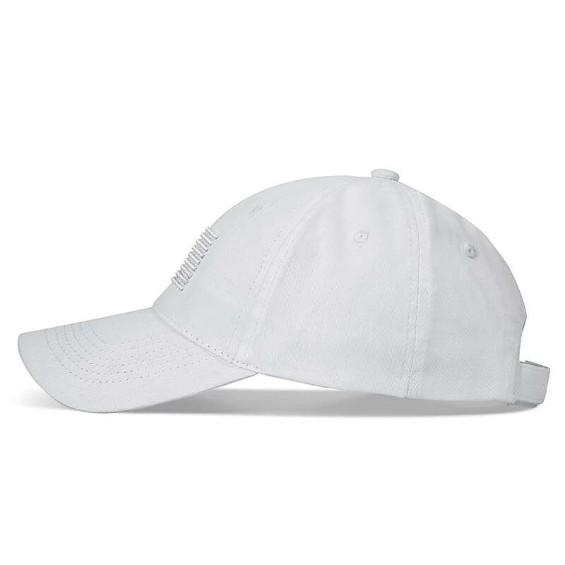 Canchange unisex brodert borrelås fast broderimønster baseball lokk sommer vår til menn kvinner hattemaker