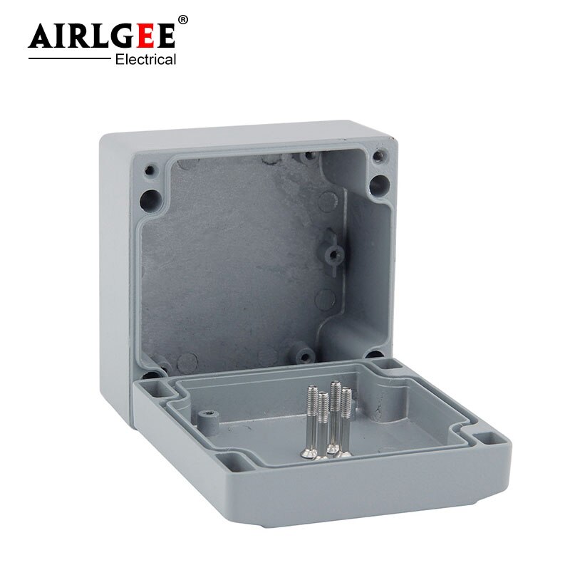 100 * 100 * 60MM cast aluminum housing for electronic products pcb IP66 waterproof aluminum shell outdoor distribution box