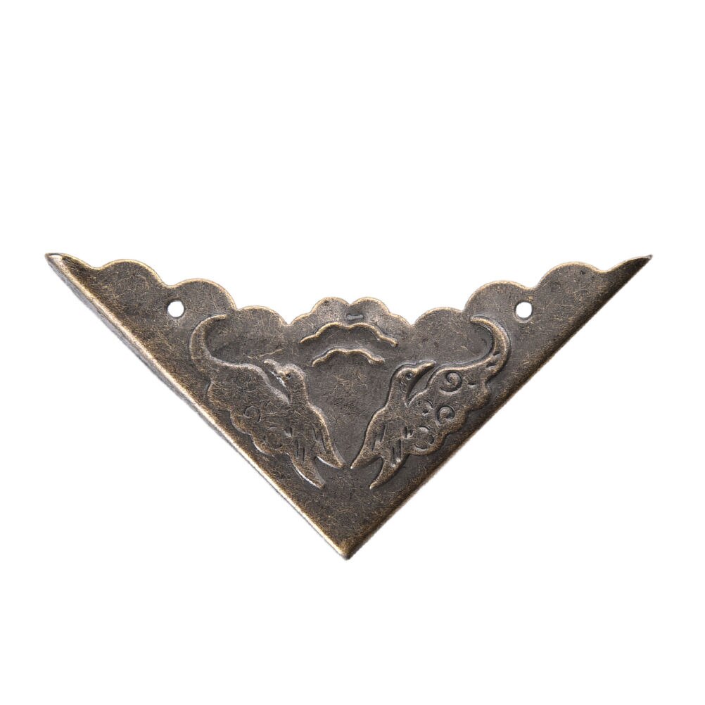 Koffer doos hoeken beugels decoratieve hoek voor meubeldecoratie driehoek gesneden 4 stuks/lot