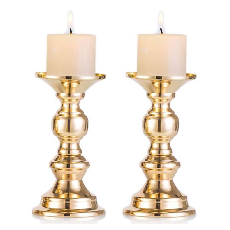 Metal Candle Holders Flowers Vase Candlestick Centerpieces Road Lead Candelabra Centerpieces Wedding Porps Christmas Decoration
