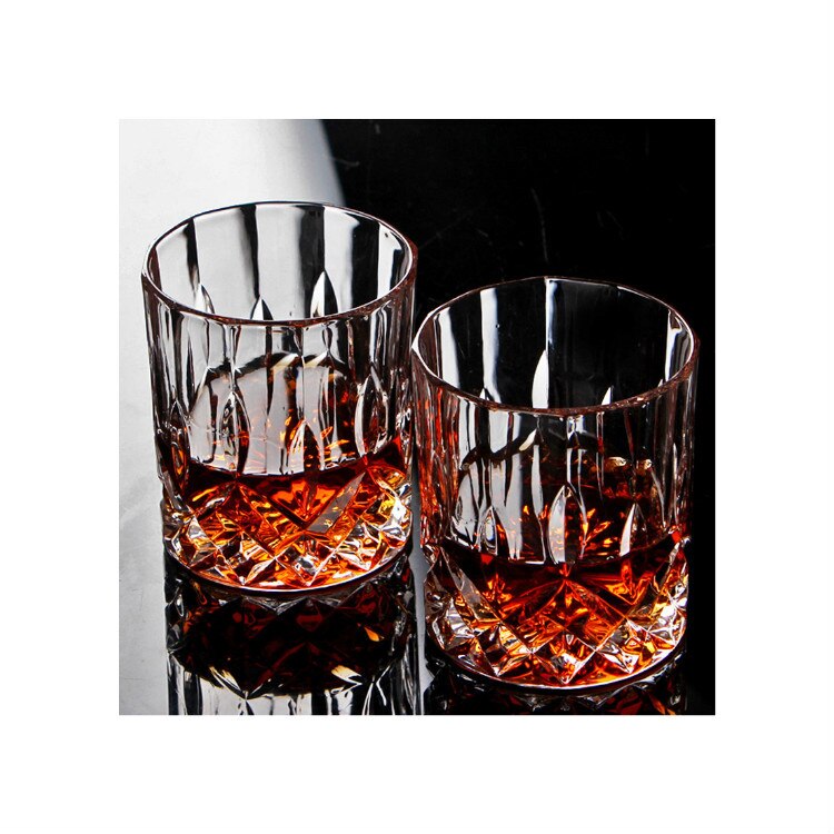 Vaso de Whisky sin plomo, vasos grandes de Rock para Whisky Scotch,Bourbon, cócteles antiguos o bebidas de Bar. 1 ud.