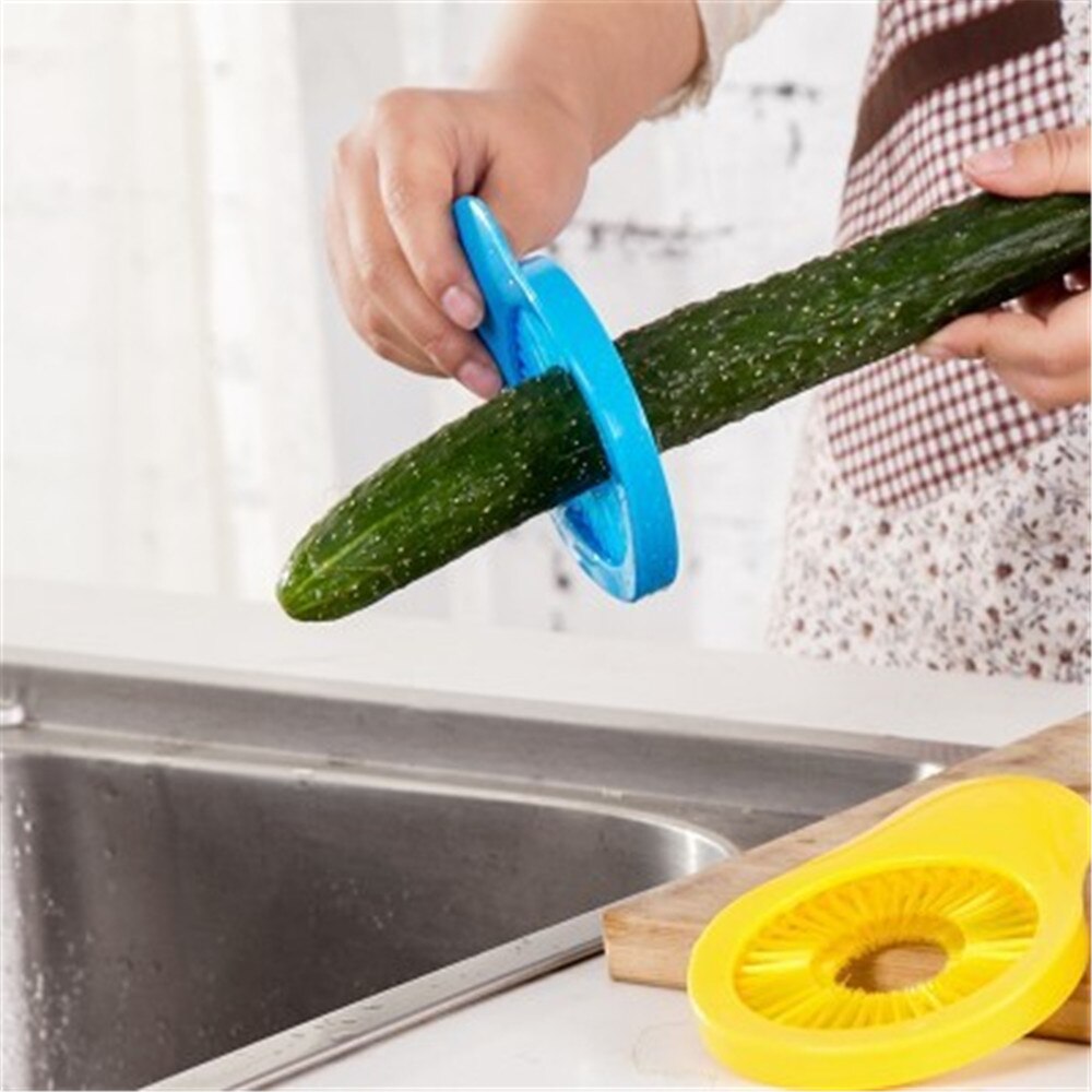 Nal en plastique Portable brosse de maïs fruits légumes concombre pomme de terre rotation brosse de nettoyage fournitures outils de cuisine