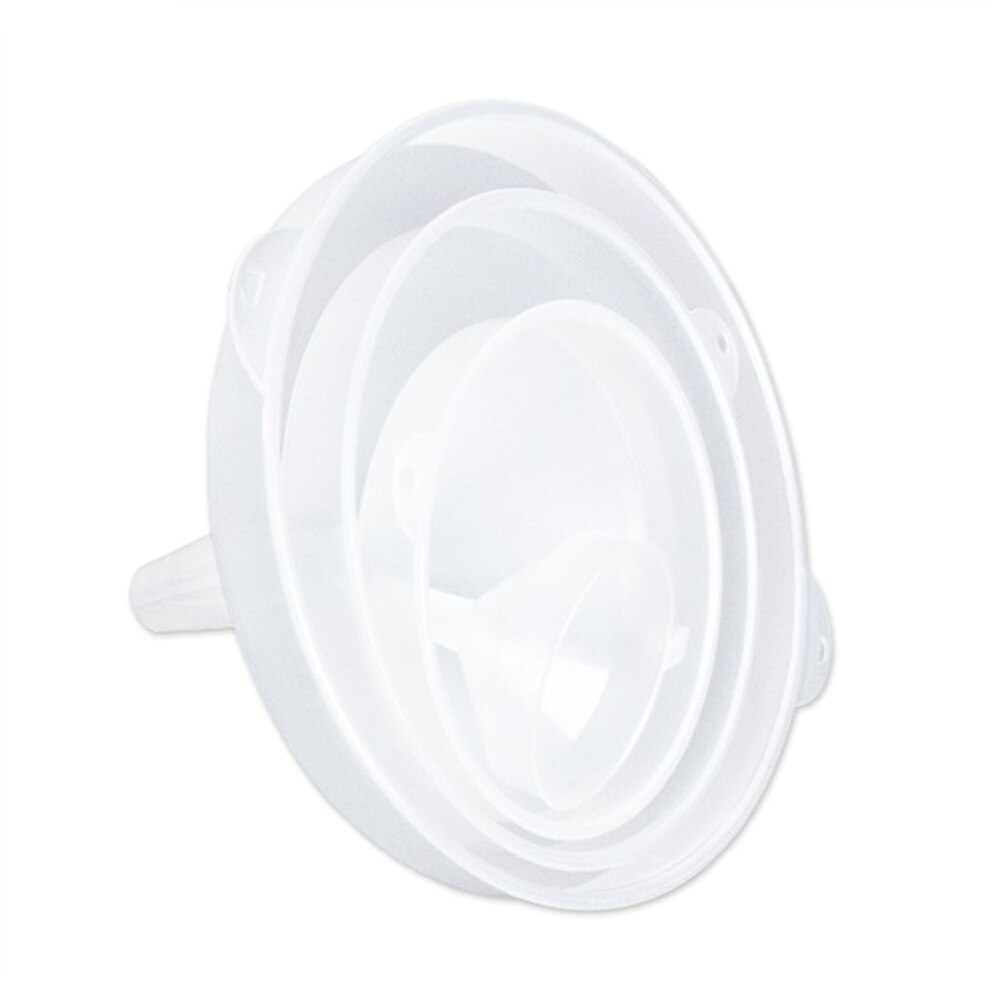 2pcs/set 90mm Plastic Wide Mouth Funnel