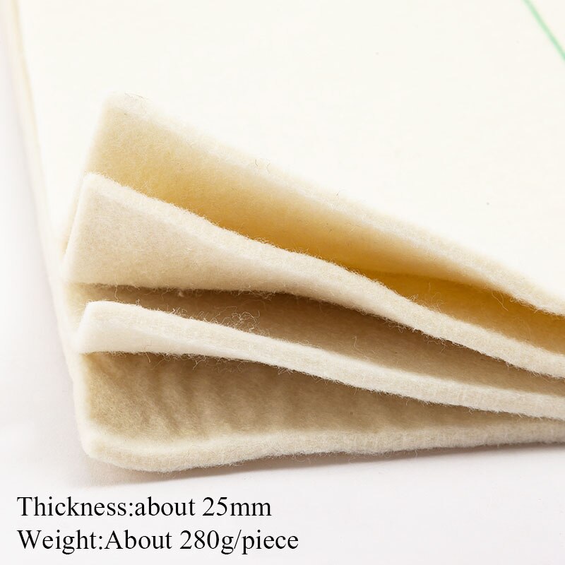 138*40Cm, chinese Kalligrafie Vilt Pad Check Schilderen Mat Inkt Absorber Kalligrafie Absorberende Mat Noodzakelijk Chinese Schrijven Gereedschap