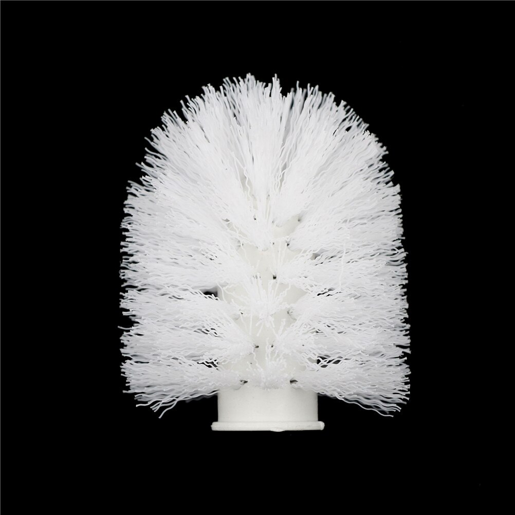 Cabezal de repuesto para escobilla de baño, repuesto para limpieza de WC, 75x90mm, blanco, soporte para cabeza de escobilla de baño,