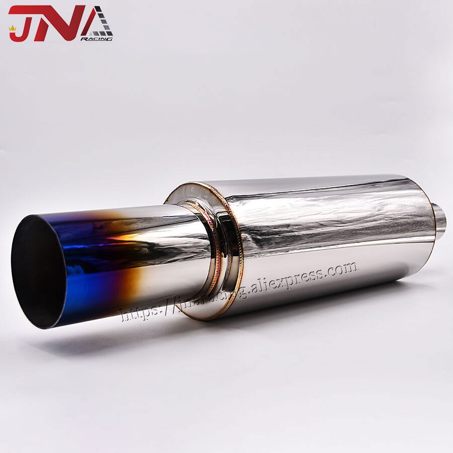 Universal- Auto Auspuff Spitze JDM Verbrannt blau Schalldämpfer Flucht Rennen Auto Auspuffrohr: Ursprünglich Titel