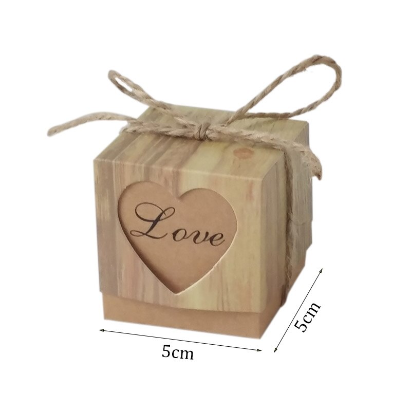 10Pcs/Bag Kraft Paper Candy Boxes Lantern Hexagon Candy Box Wedding Christmas Valentine's Party Supplies: Style 1