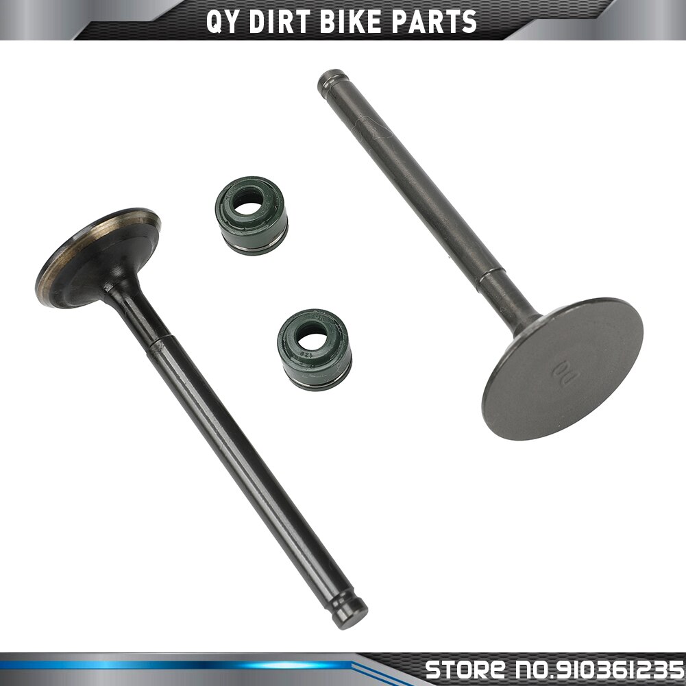 YX 150 160 Intake exhaust valves with Oil Seal kit For YX YinXiang 150cc 160cc Engine BSE KAYO SSR Dirt Pit Bike