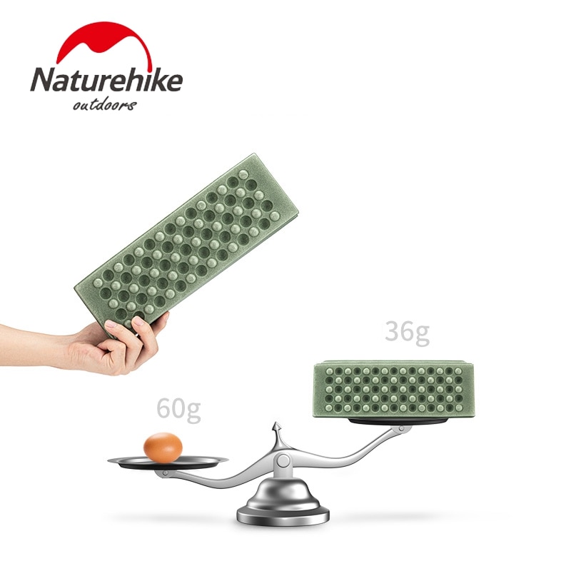 Naturehike Ultralight Folding Camping Cushion XPE Egg Nest Outdoor Mat Seat Waterproof For Hiking Travel Picnic Seat