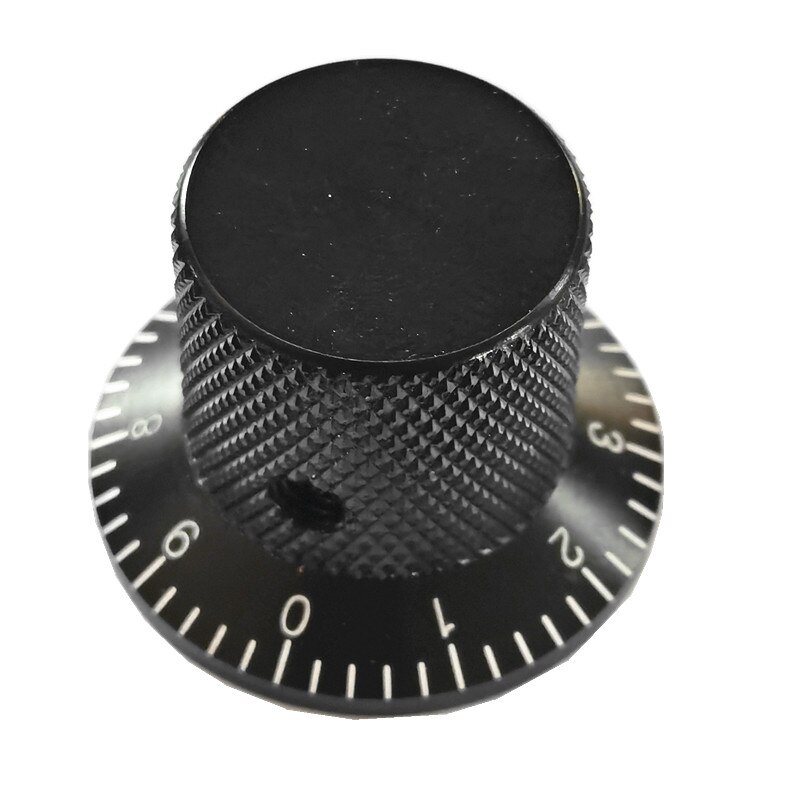 30mm aluminum knob amplifier Volume control knob without potentiometer: Black