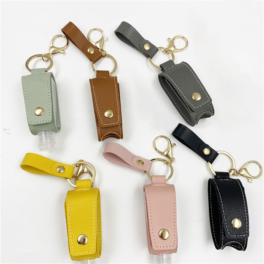 Lightweight Travel Bottle And Keychain Holder Refillable Empty Bottles For Hand Sanitizer holster outdoor portable Kitchen
