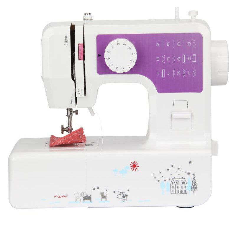 Semi automatic multifunctional electric sewing machine for household Sewing machine with thick sewing edge and eyelet