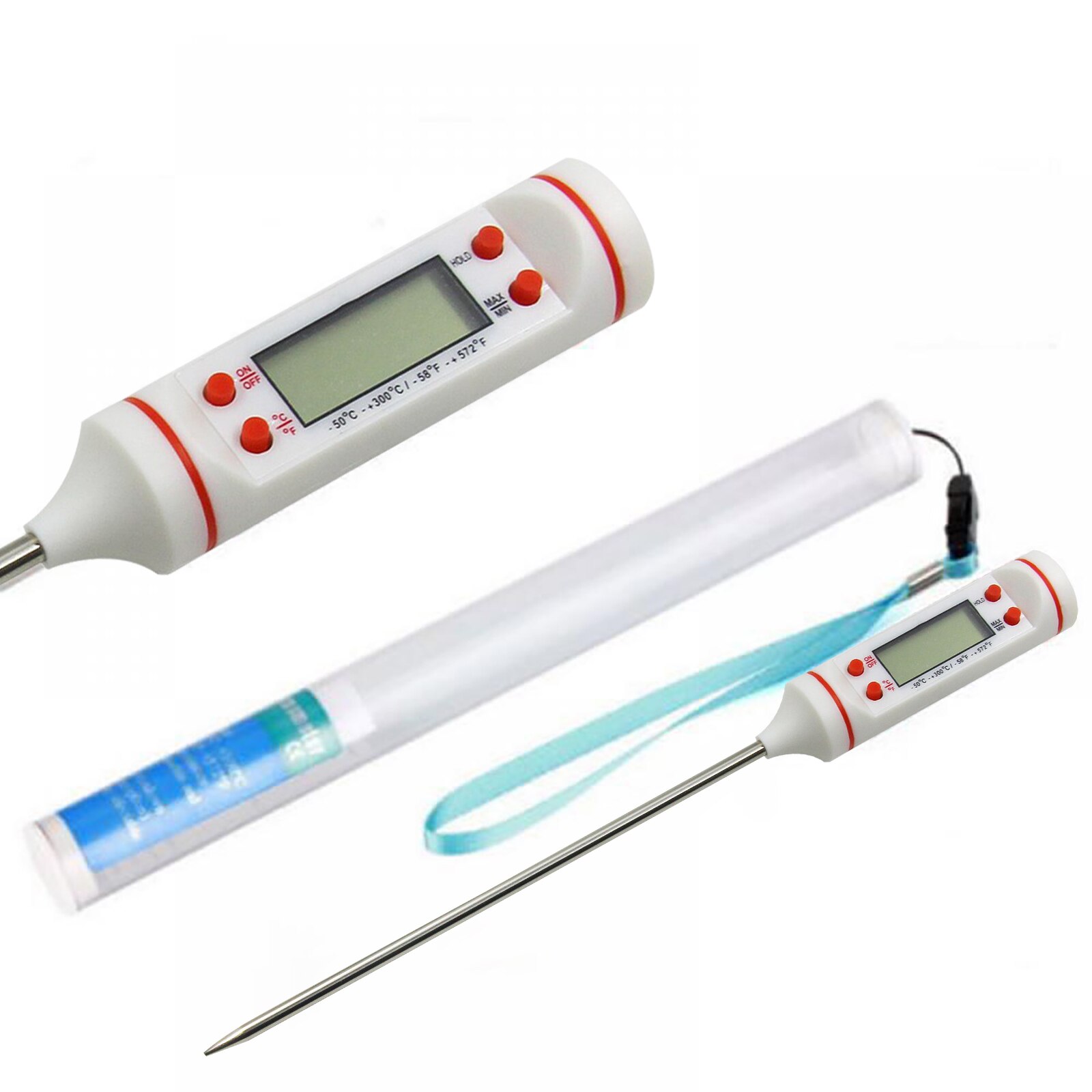 Meat Thermometer Digital BBQ Thermometer Electronic Cooking Food Thermometer Probe Water Milk Kitchen Oven Thermometer Tools